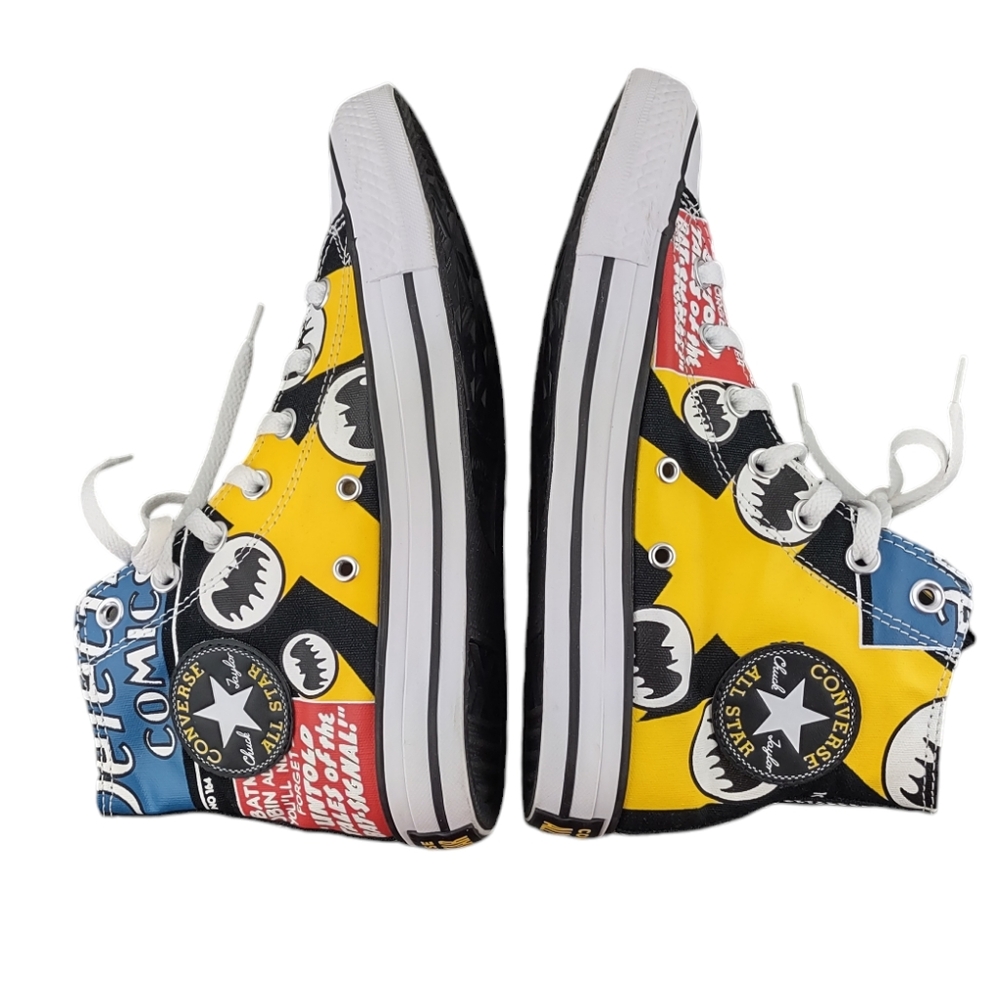 Converse Unisex Batman 80th Anniversary Sneakers (M 5.5 W 7.5) - Picture 4 of 15